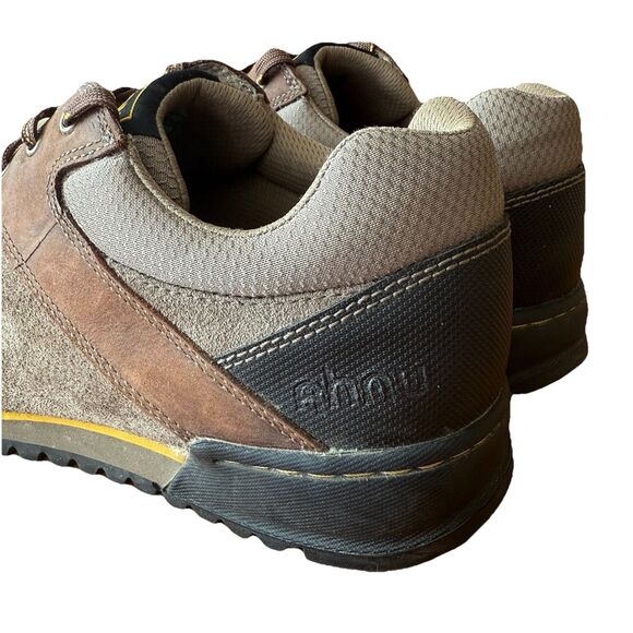 Ahnu Mens Size 9.5 Brown Leather Outdoor Hiking Sneaker Shoes F19616E - Picture 5 of 13